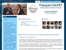 Tablet Screenshot of francois-calvet.com